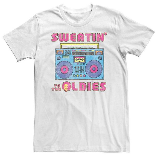 Big & Tall Richard Simmons 80s Boombox Tee, Mens Product Image