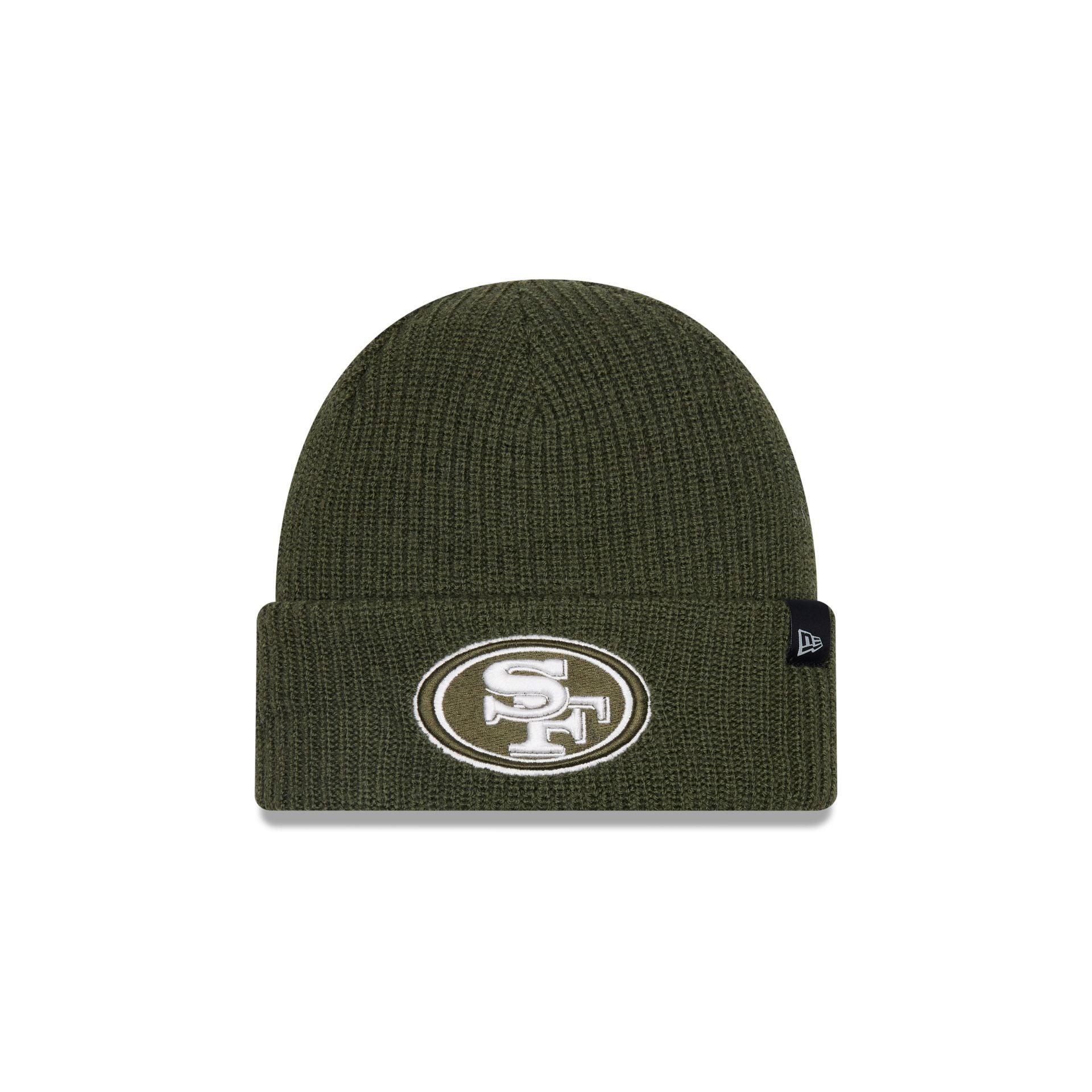 San Francisco 49ers Green Merino Wool Knit Beanie Male Product Image