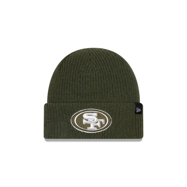 San Francisco 49ers Green Merino Wool Knit Beanie Male Product Image