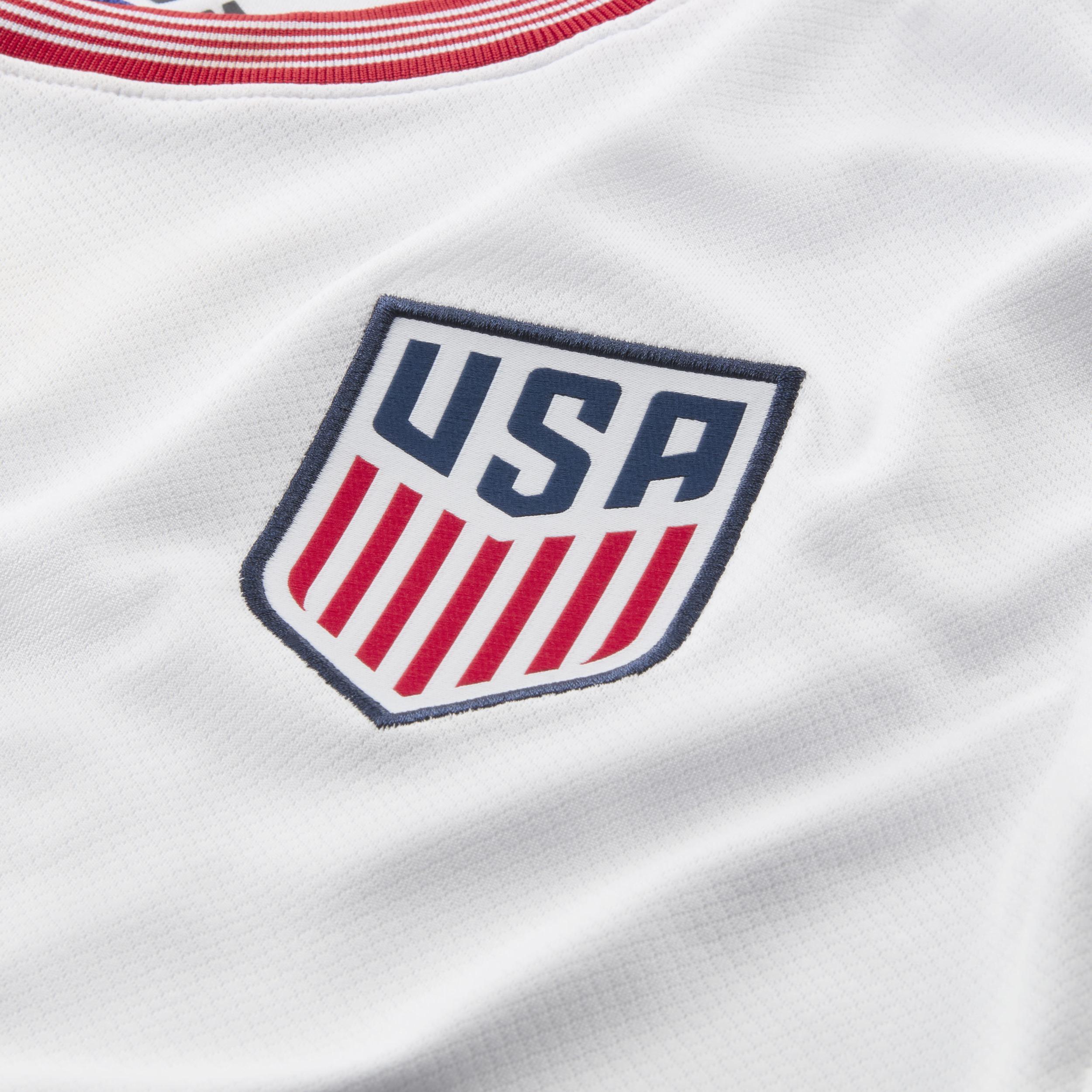 Nike Mens Usmnt 2024 Home Replica Jersey - White Product Image