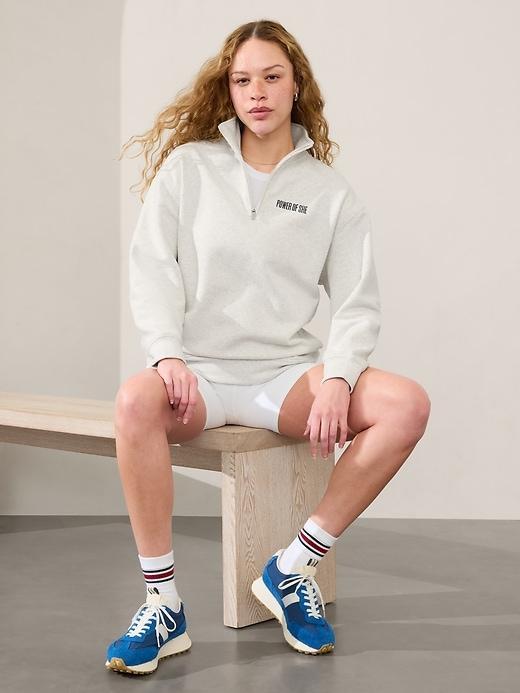 Forever Fleece 1/4 Zip Sweatshirt Product Image