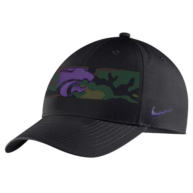 Mens Nike Kansas State Wildcats Military Pack Camo Legacy91 Adjustable Hat Product Image