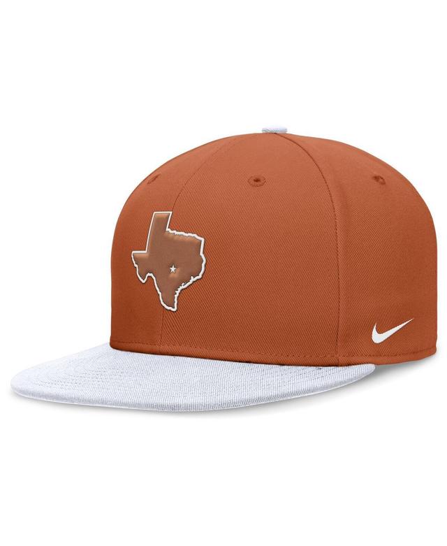 Nike Mens Texas / Texas Longhorns Performance Fitted Hat - Burnt Orange Product Image