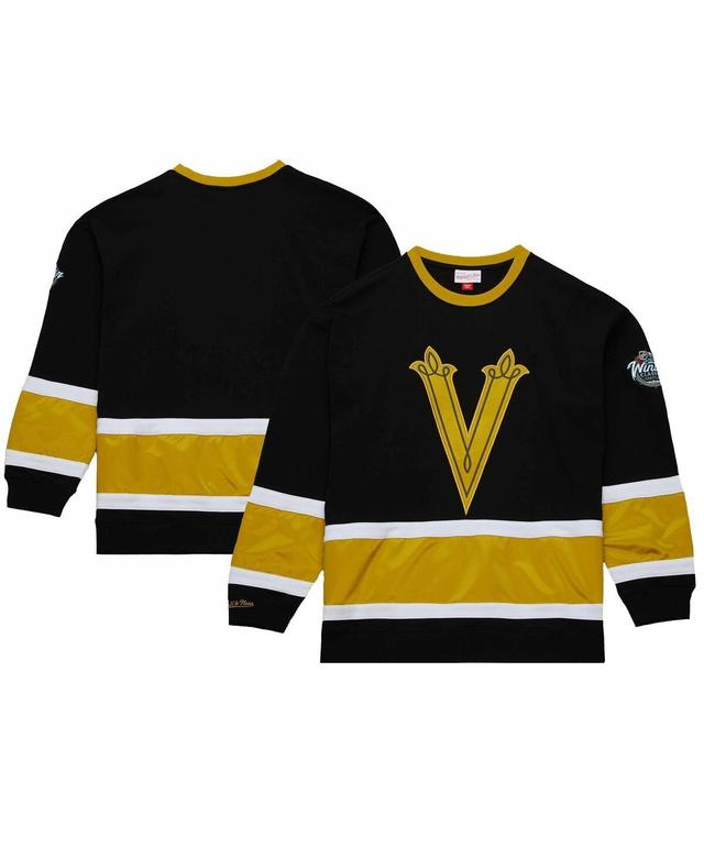 Mens Mitchell & Ness Black Vegas Golden Knights 2024 Nhl Winter Classic Satin Insert Fleece Pullover Sweatshirt - Black Product Image