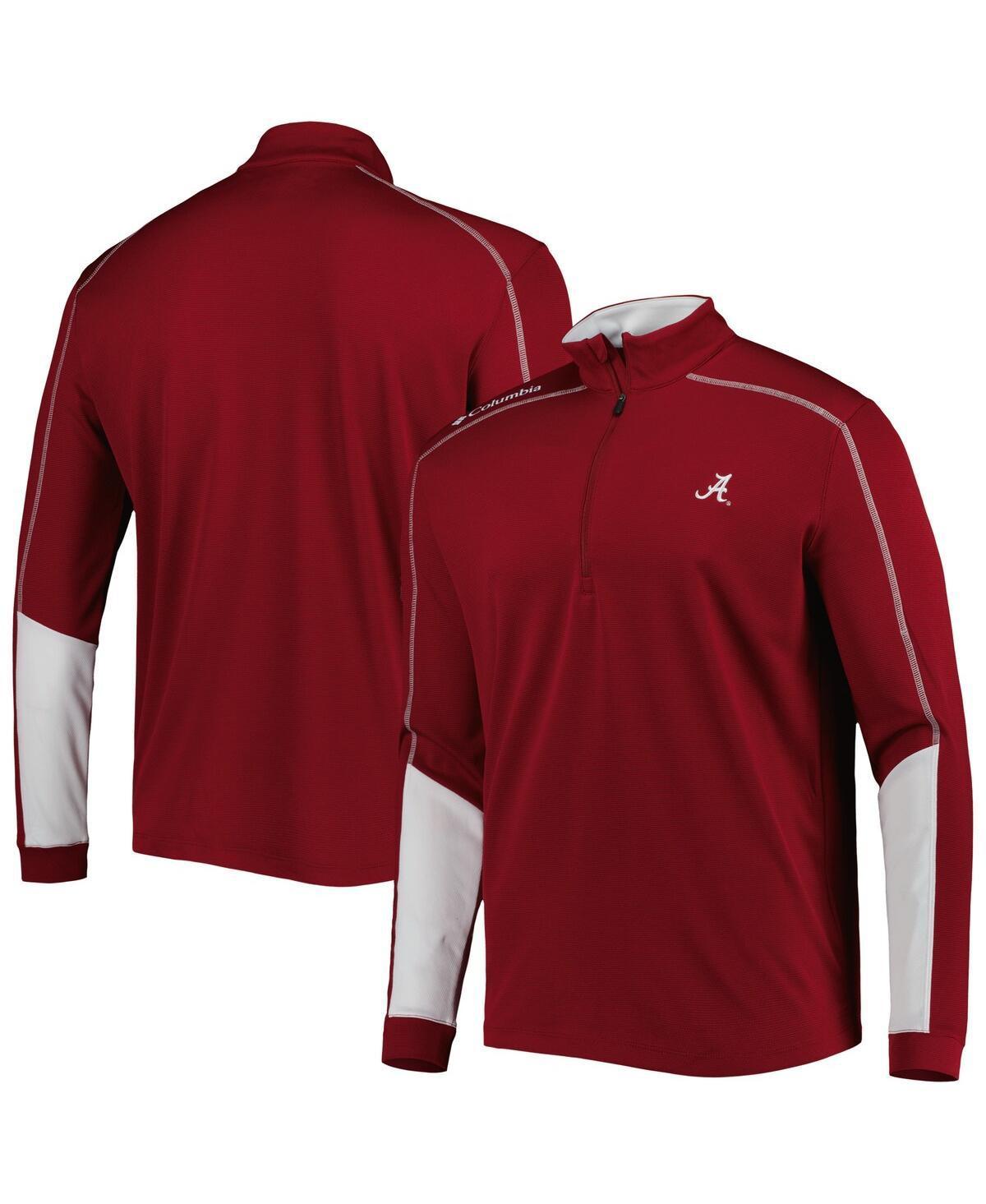 Mens Columbia Crimson Alabama Crimson Tide Shotgun 2.0 Omni-Wick Quarter-Zip Jacket Product Image