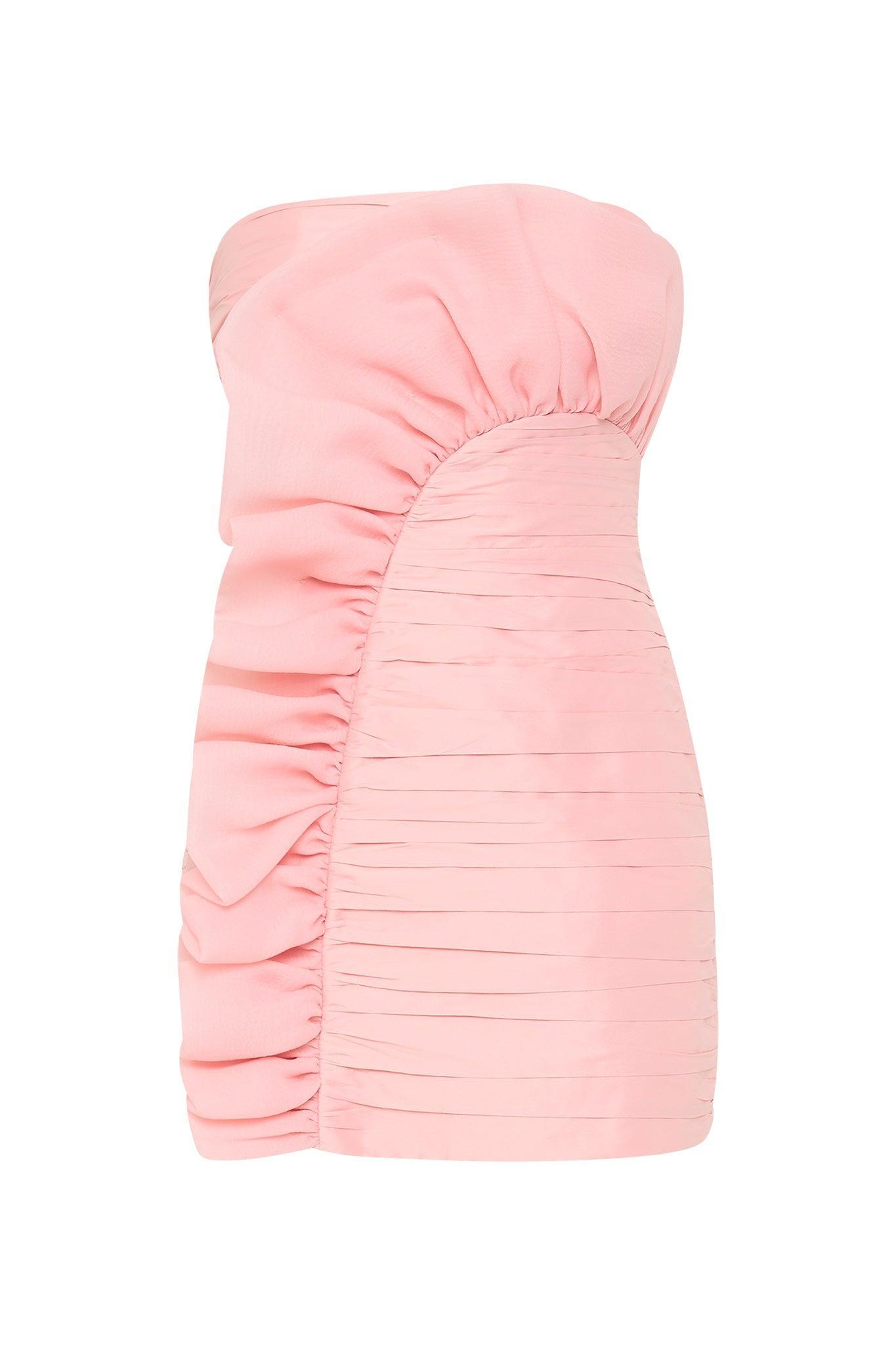 Telma Ruffle Micro Mini Dress Product Image