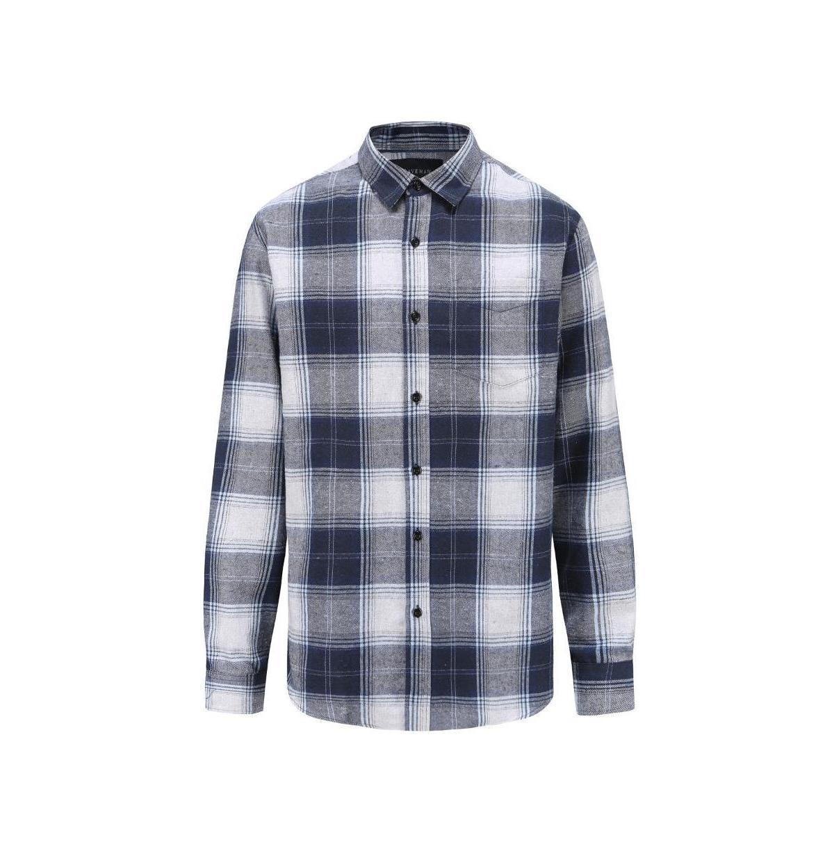 Braveman Mens Button Down Classic Fit Flannel Shirt Product Image