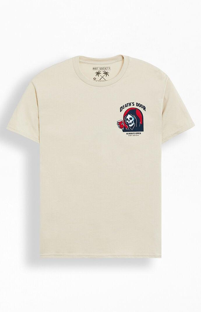 Riot Society Men's Deaths Door T-Shirt Product Image