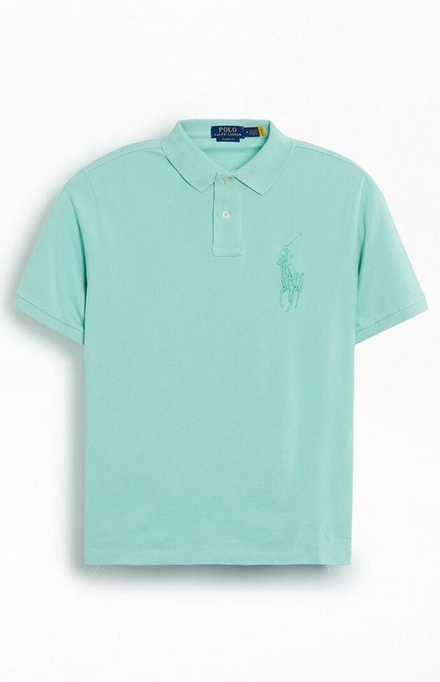 Polo Ralph Lauren Men's Classic Fit Big Pony Mesh Polo Shirt Product Image