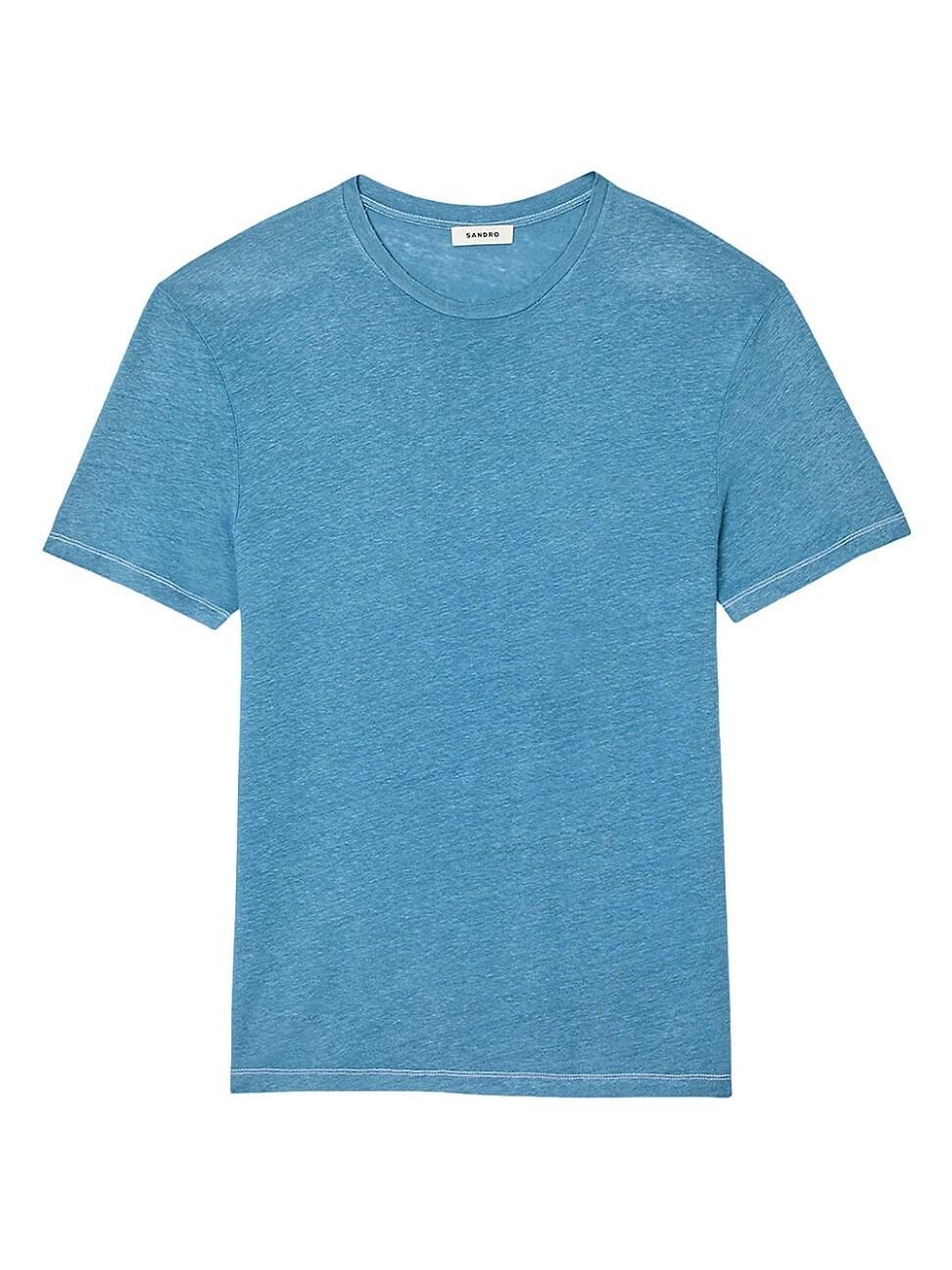 Mens Linen T-Shirt Product Image