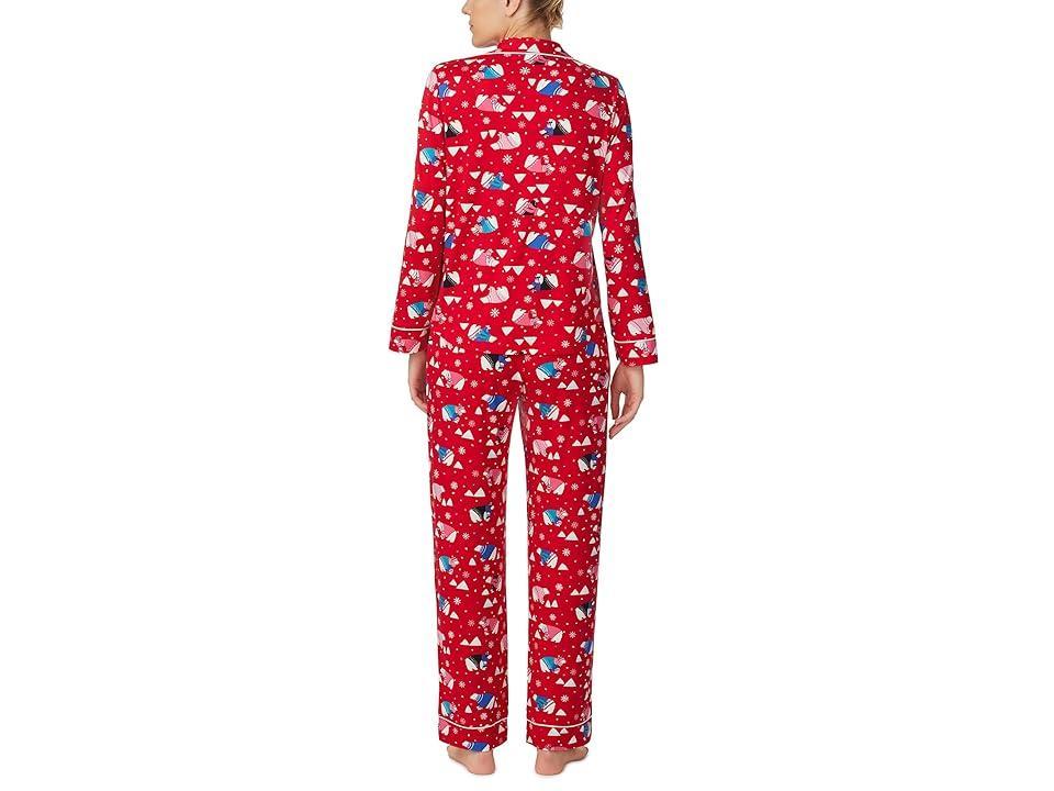 kate spade new york Long Sleeve Printed Pajama Set Product Image