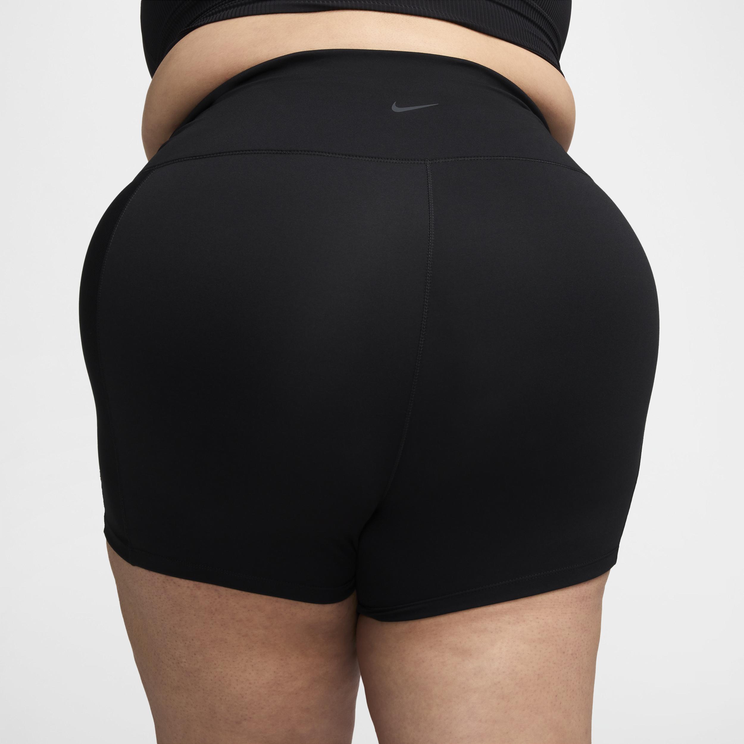 Nike Women's One Wrap High-Waisted 5" Biker Shorts (Plus Size) Product Image