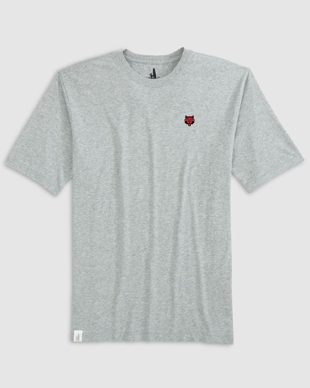 johnnie-O Arkansas State Heathered Spencer T-Shirt Product Image