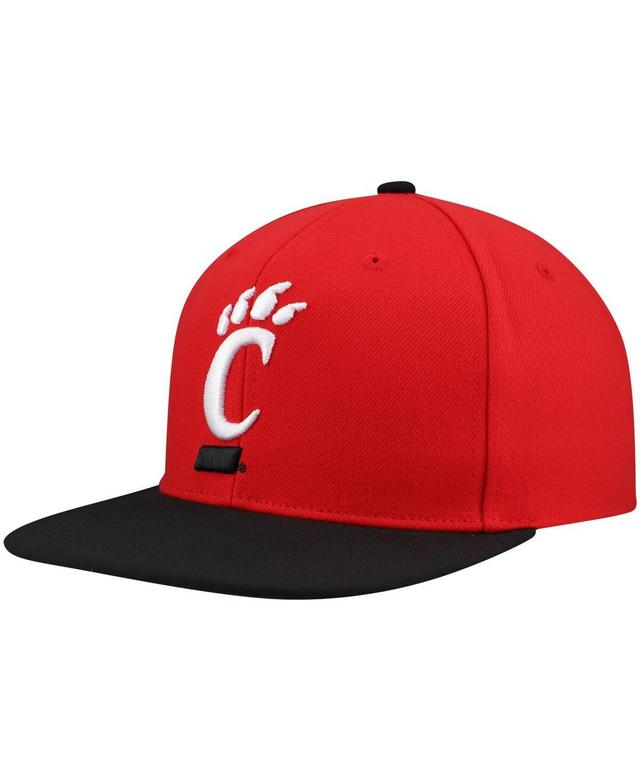 Mens Mitchell & Ness /Black Cincinnati Bearcats 2-Tone 2.0 Snapback Hat Product Image