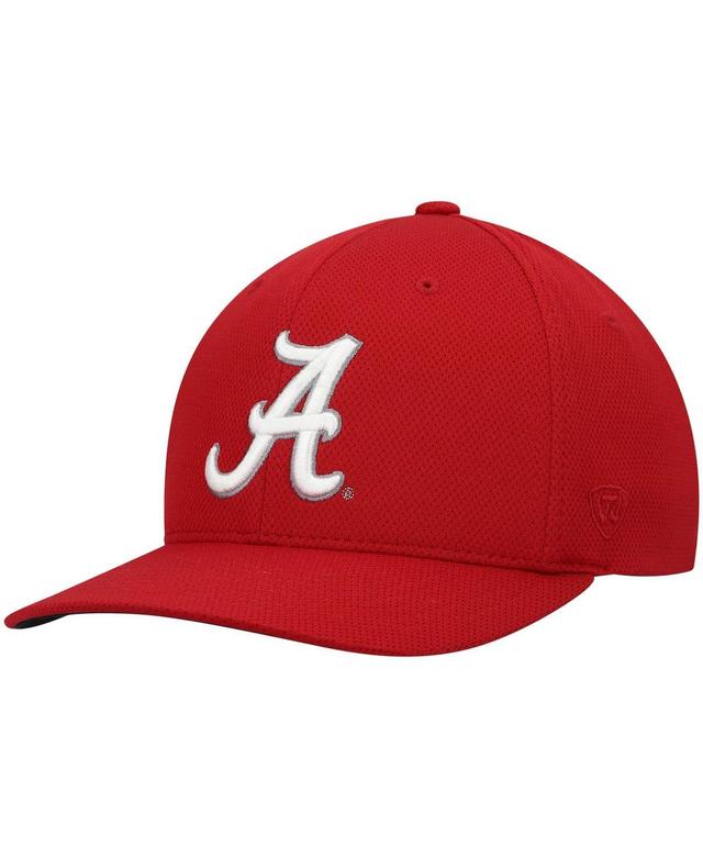 Mens Top of The World Crimson Alabama Crimson Tide Reflex Logo Flex Hat Product Image