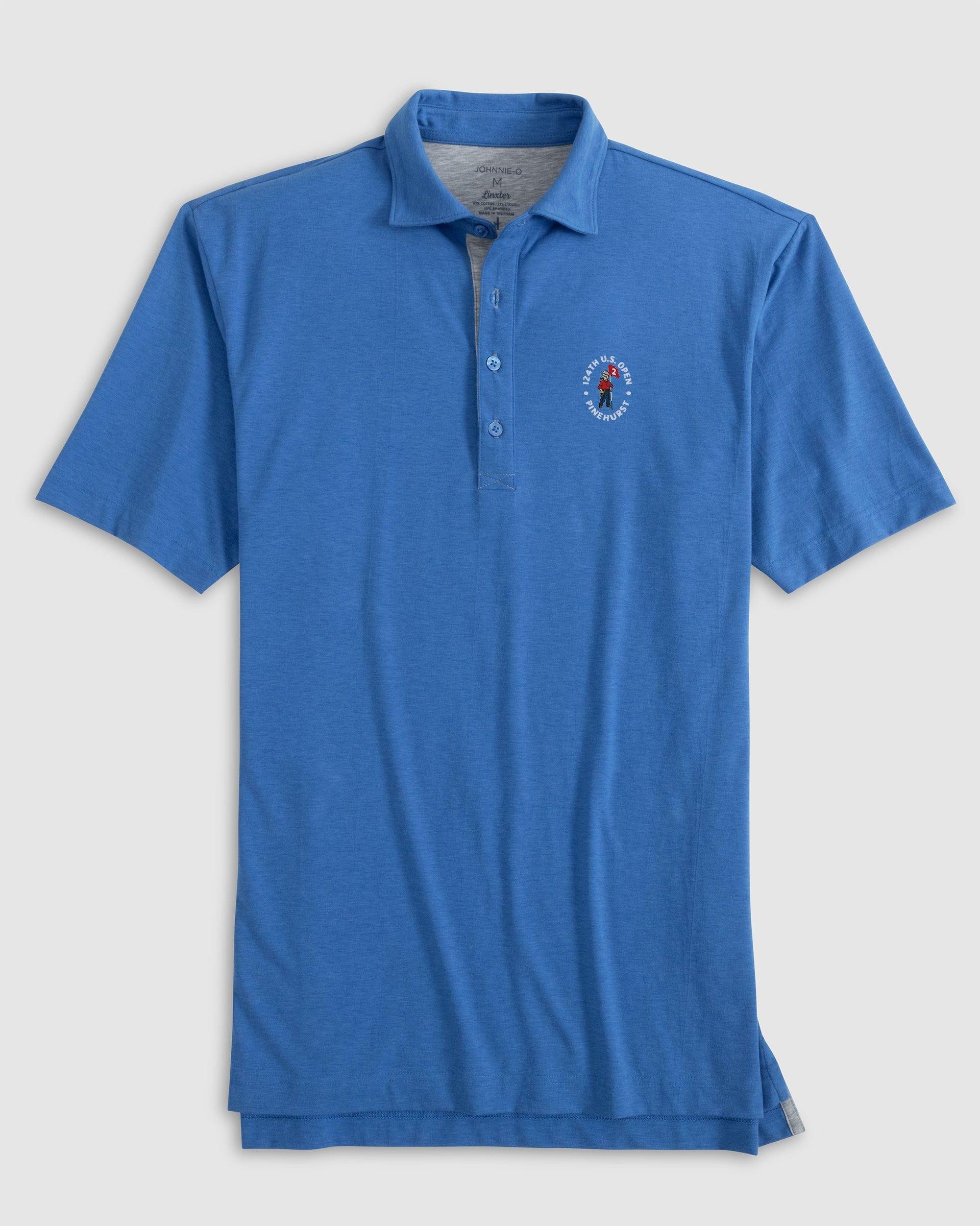 johnnie-O 124th U.S. Open Linxter Cotton Blend Performance Polo Product Image