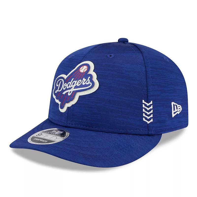 Mens New Era Royal Los Angeles Dodgers 2024 Clubhouse Low Profile 9FIFTY Snapback Hat Product Image