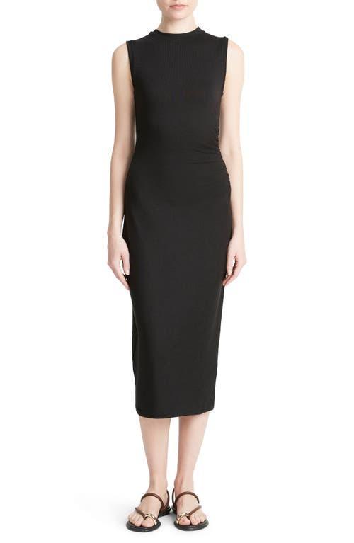 Womens Stretch Jersey Sleeveless Midi-Dress Product Image