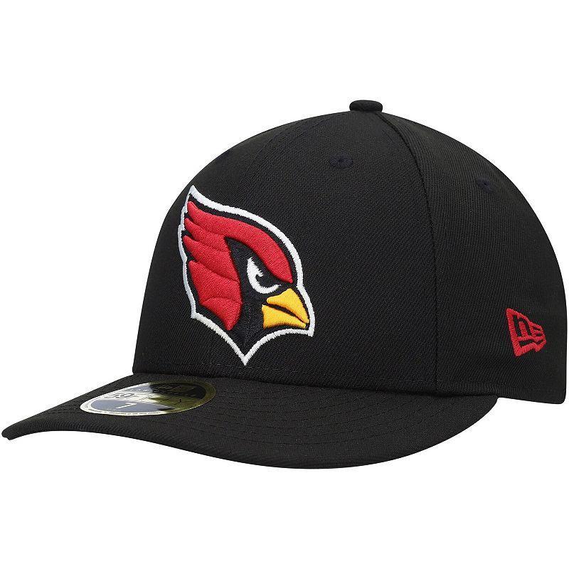 Men's New Era Black Arizona Cardinals Omaha Low Profile 59FIFTY Fitted Hat Product Image