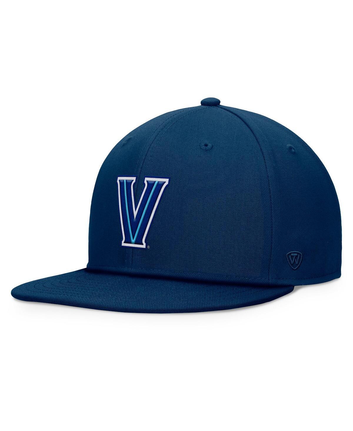 Top of the World Mens Navy Villanova Wildcats Fundamental Snapback Hat Product Image