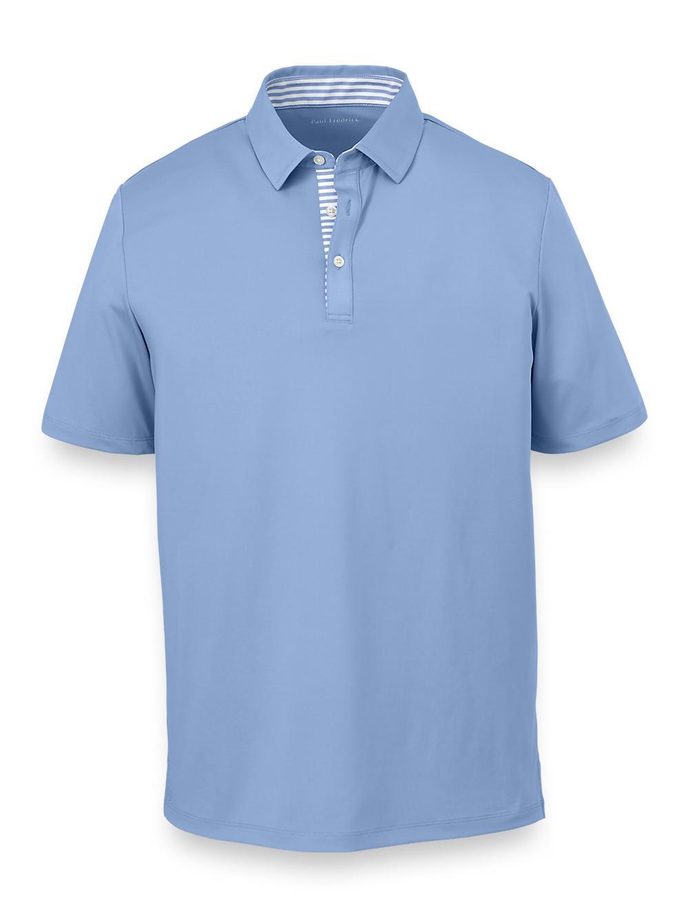 Performance Blend Three Button Polo Product Image