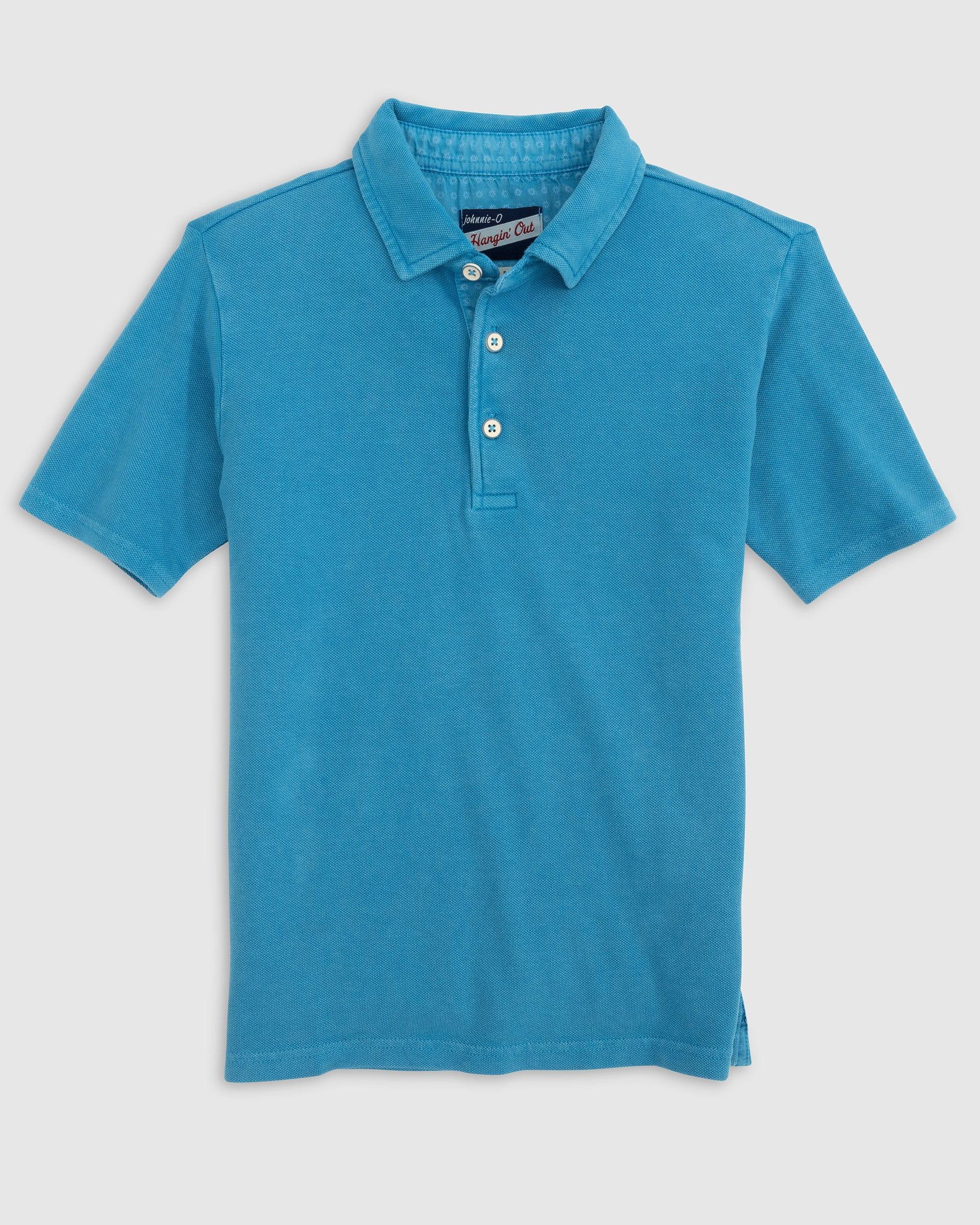 johnnie-O Shoreline Jr. Pique Polo Product Image