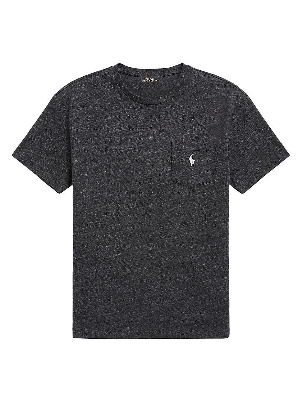 Polo Ralph Lauren Mens Classic Fit Crew Neck Pocket T-Shirt Product Image