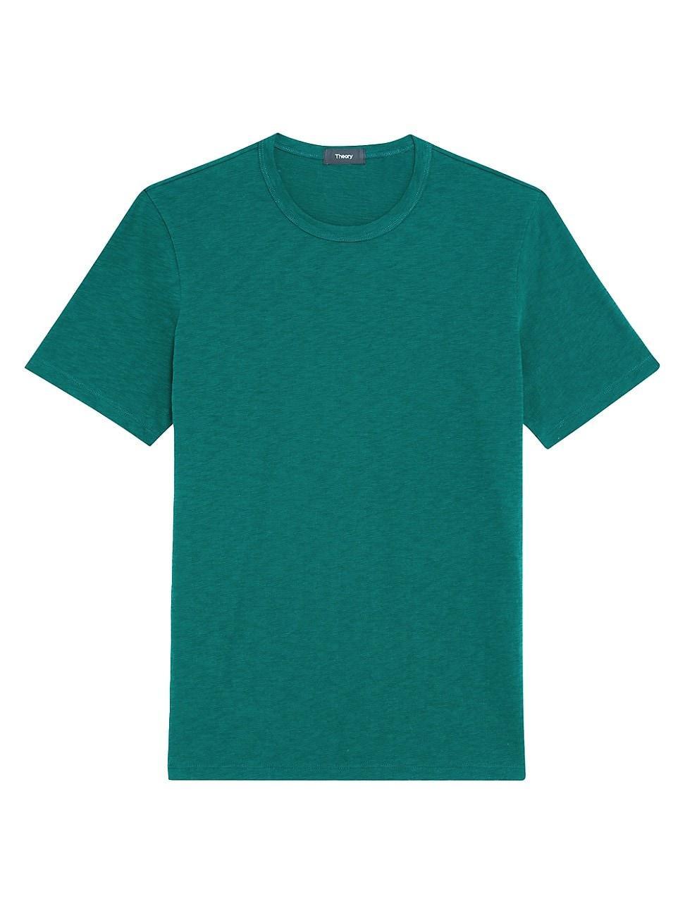 Theory Cosmo Solid Crewneck T-Shirt Product Image