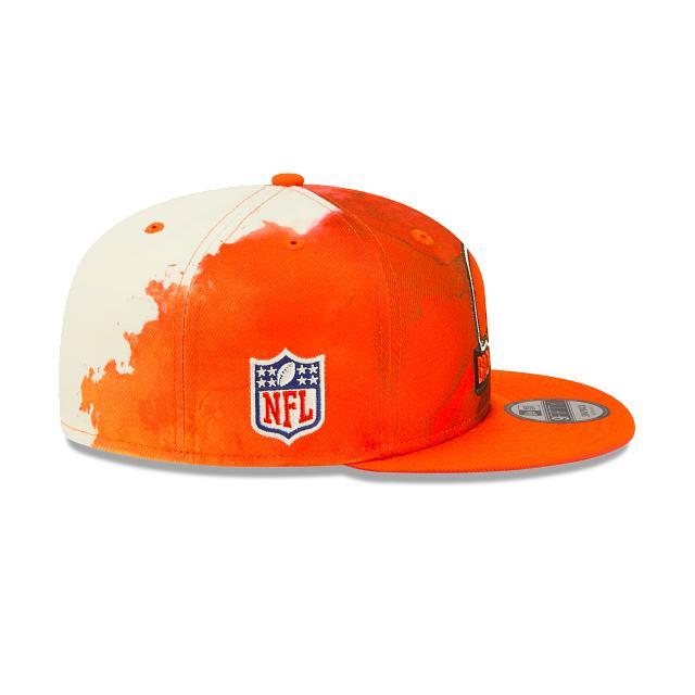 Cleveland Browns 2022 Sideline Ink Dye 9FIFTY Snapback Hat Male Product Image