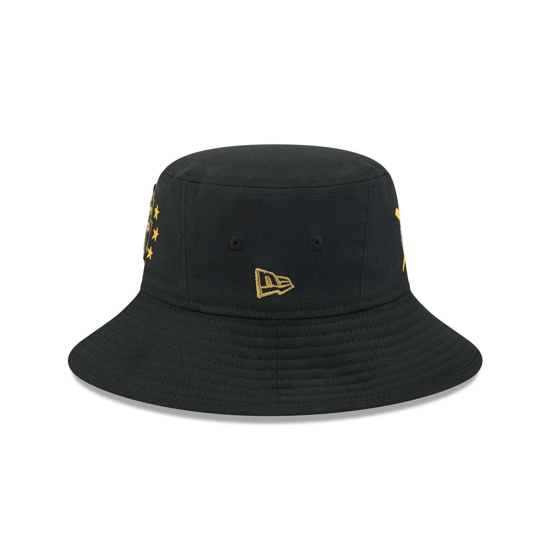 Los Angeles Dodgers Armed Forces Day 2024 Stretch Bucket Hat Male Product Image