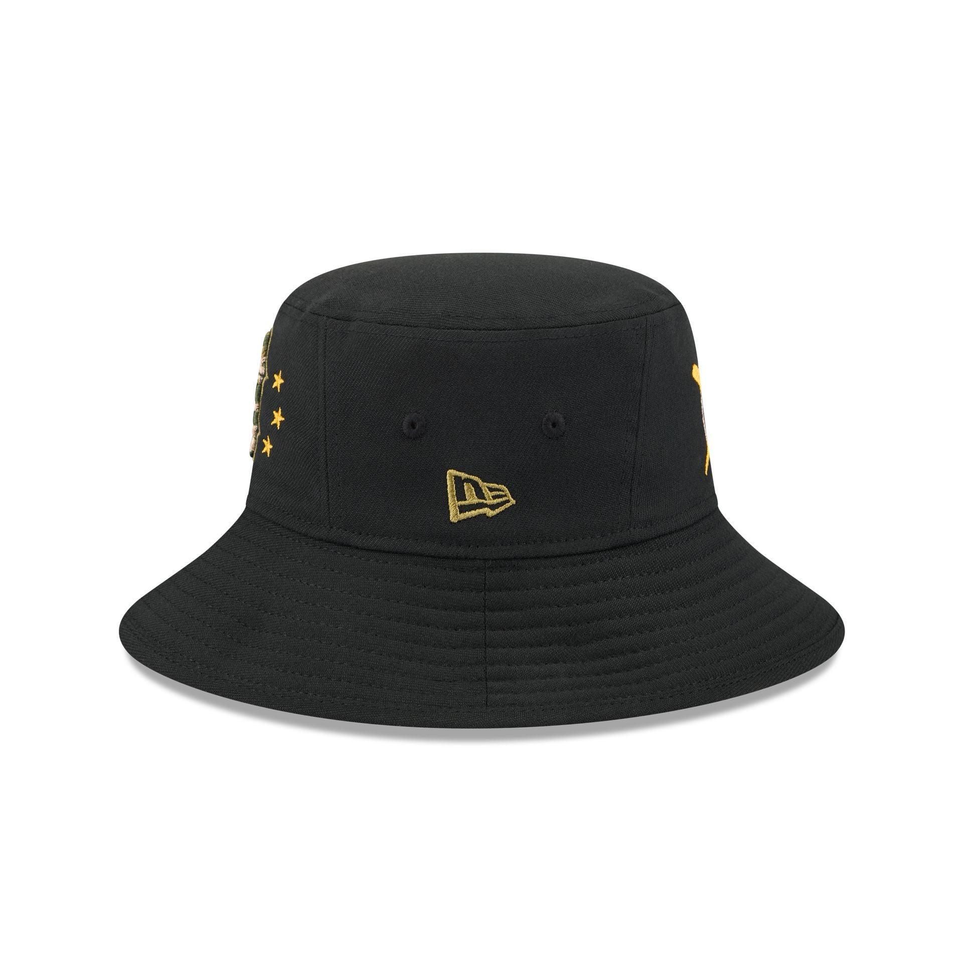 Atlanta Braves Armed Forces Day 2024 Stretch Bucket Hat Male Product Image