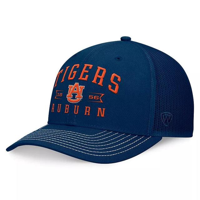 Mens Top of the World Auburn Tigers Carson Trucker Adjustable Hat, Blue Product Image