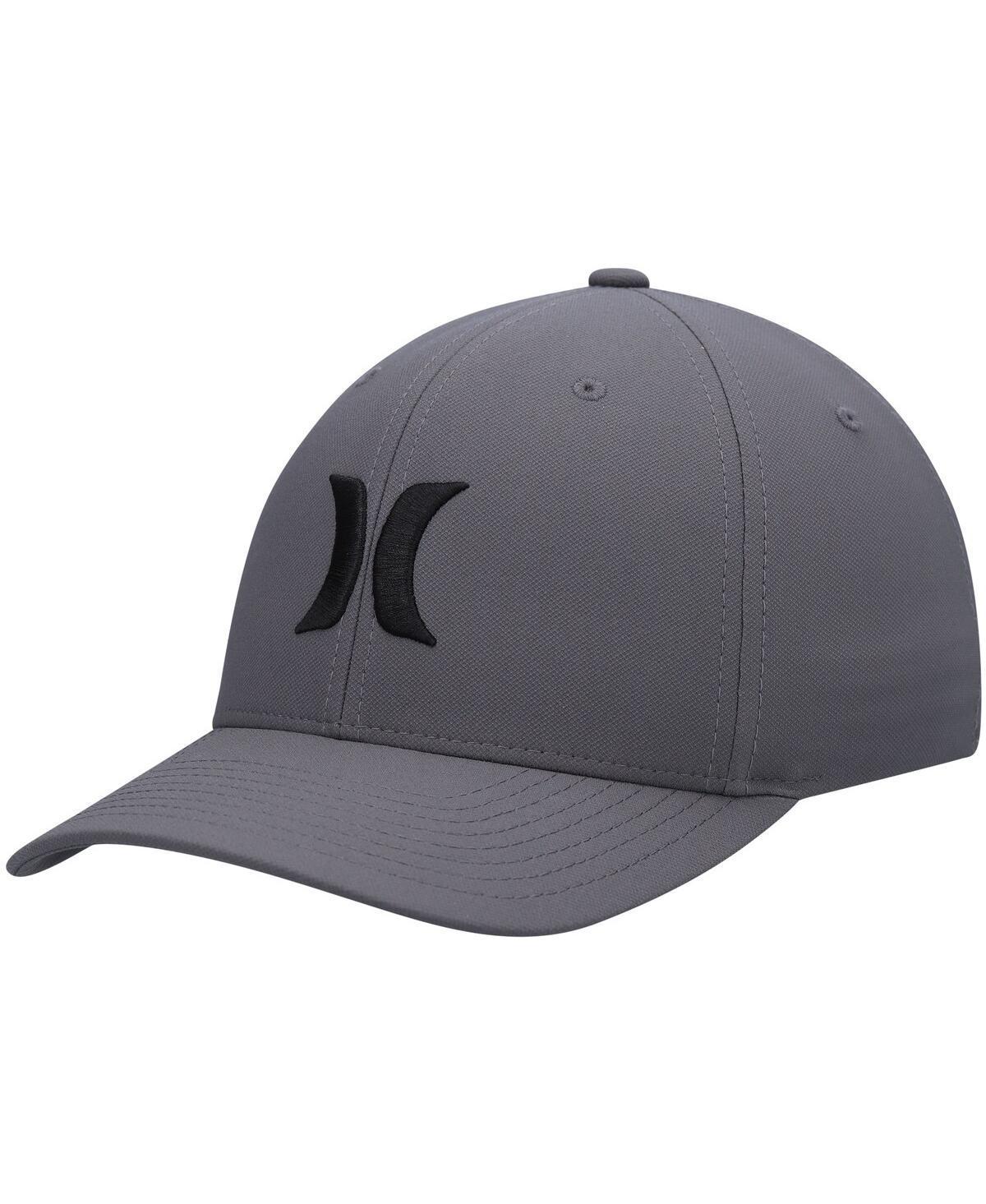 Mens Hurley Gray One and Only H2O-Dri Flex Hat Product Image