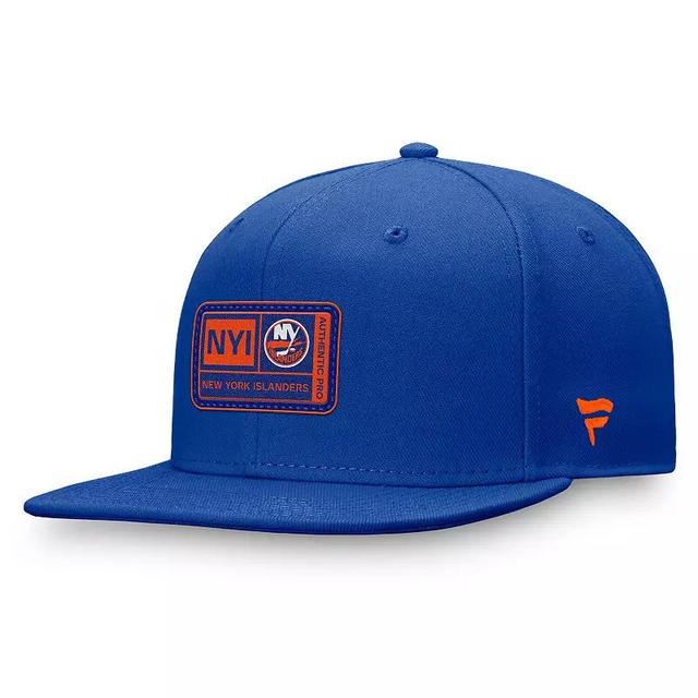 Mens Fanatics Branded Royal New York Islanders Authentic Pro Prime Snapback Hat Product Image