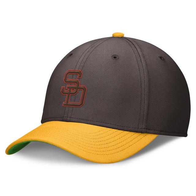 San Diego Padres Rewind Cooperstown Swoosh Nike Men's Dri-FIT MLB Hat Product Image