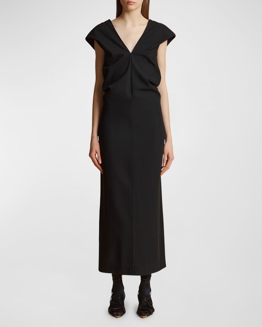 Ima Long Column Wool Dress product image