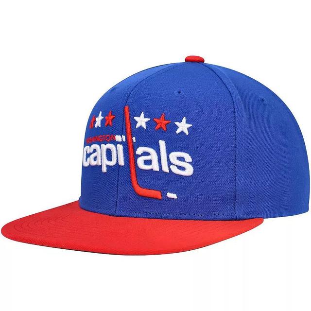 Mens Mitchell & Ness Washington Capitals Core Team Ground 2.0 Snapback Hat Product Image