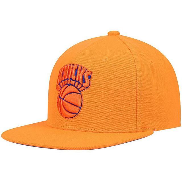 Mens Mitchell & Ness New York Knicks Hardwood Classics Tonal Snapback Hat Product Image