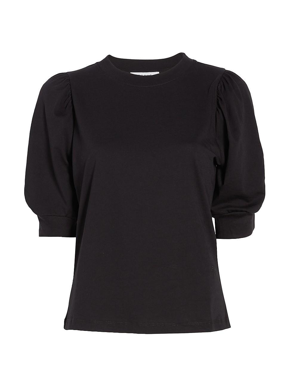 Womens Frankie Puff-Sleeve T-Shirt Product Image