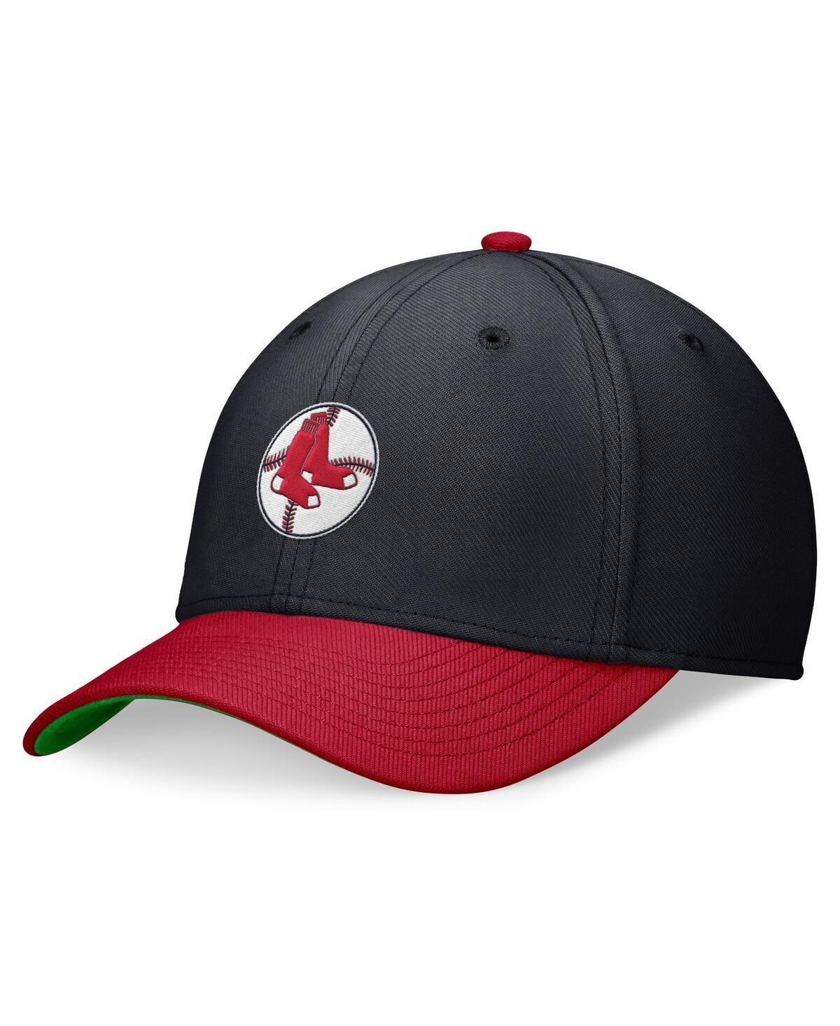 Mens Nike Navy Boston Red Sox Cooperstown Collection Rewind Swooshflex Performance Hat - Navy Product Image