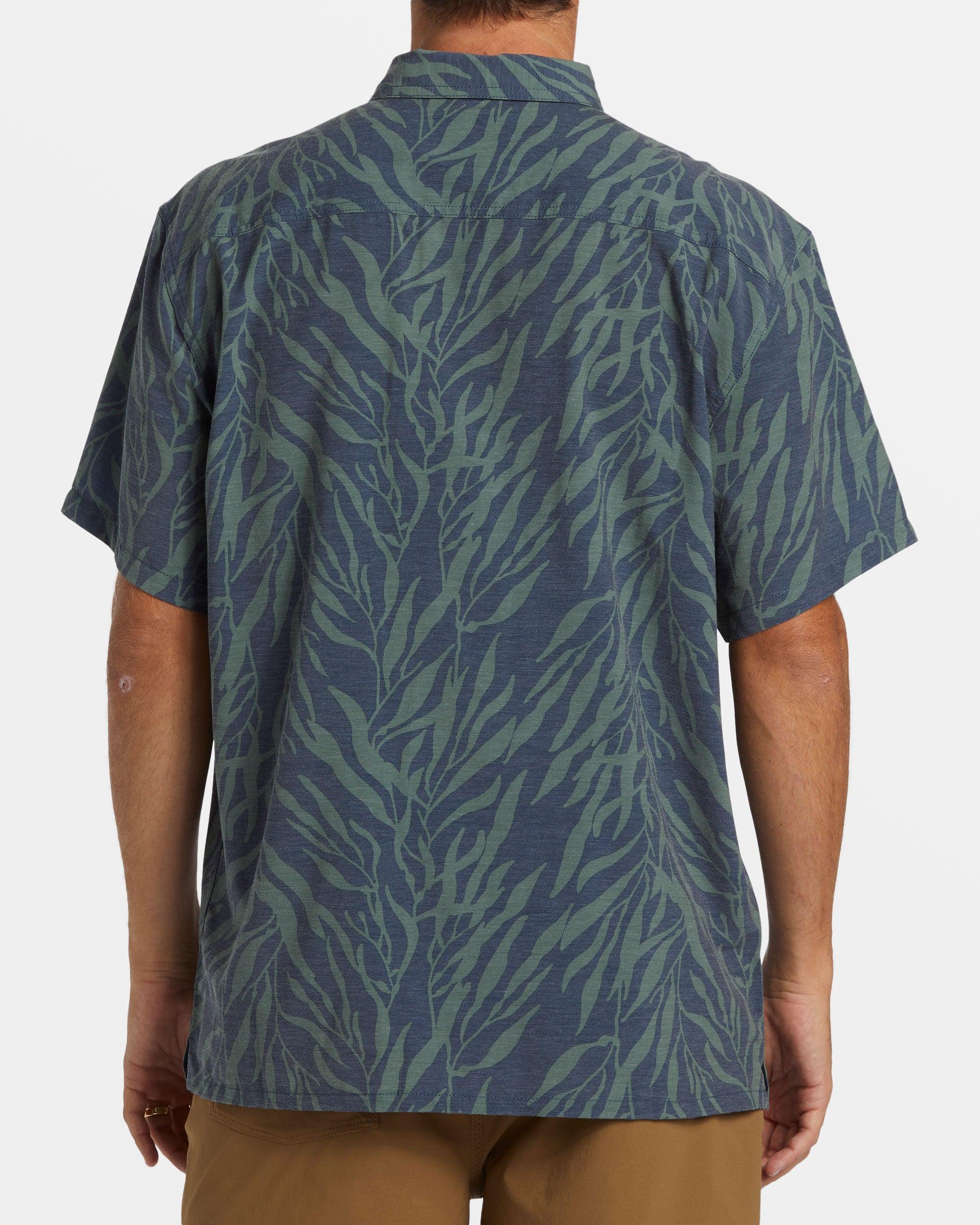 A/Div Surftrek Trail Short Sleeve Shirt - Dusty Navy Male Product Image