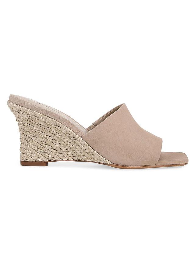 Womens Pia 75MM Suede Espadrille Wedge Sandals Product Image