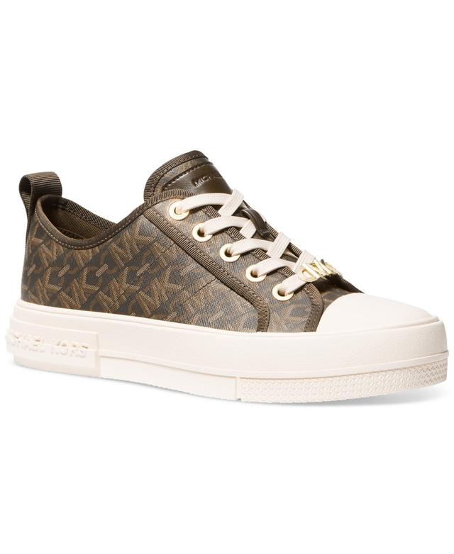 Michael Michael Kors Womens Evy Lace-Up Sneakers Product Image