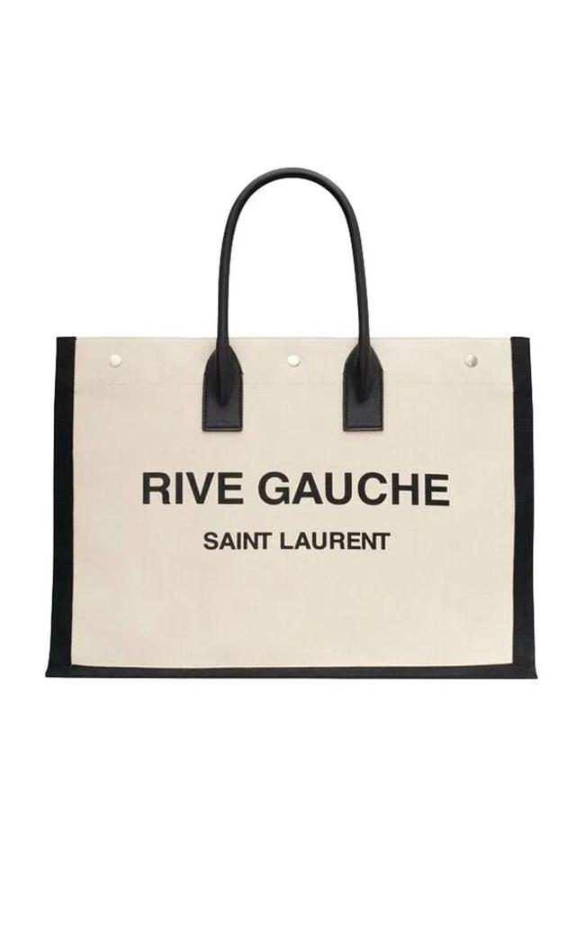 Men's Rive Gauche Tote Bag In Gregblack Product Image