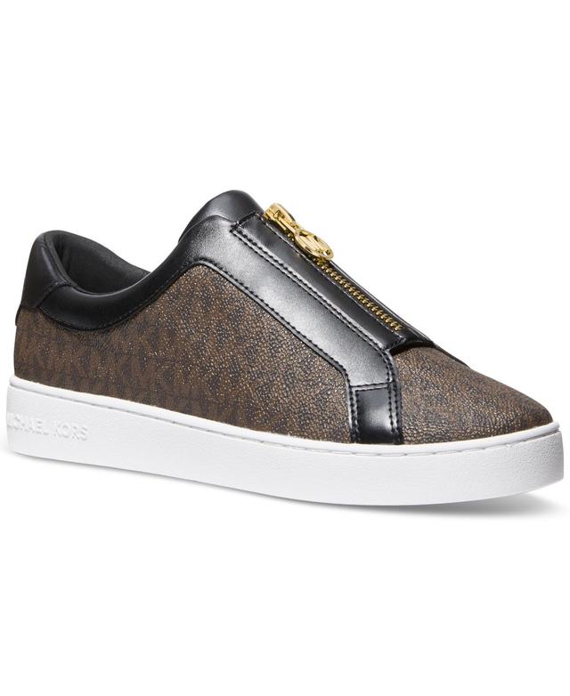 MICHAEL Michael Kors Keaton Zip Slip On (Pear Multi) Women's Shoes Product Image