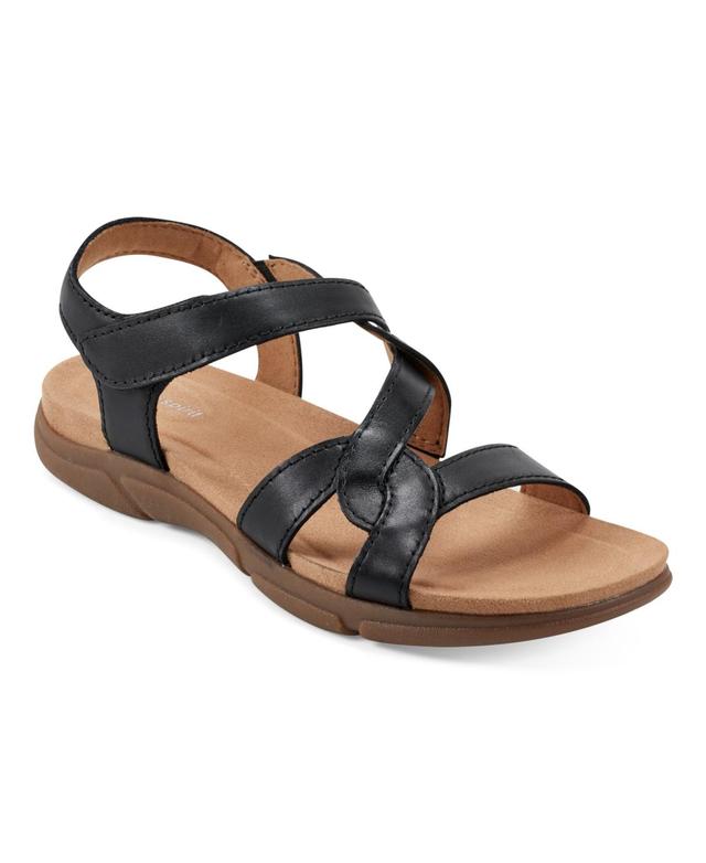 Easy Spirit Womens Minny Round Toe Casual Flat Sandals Product Image