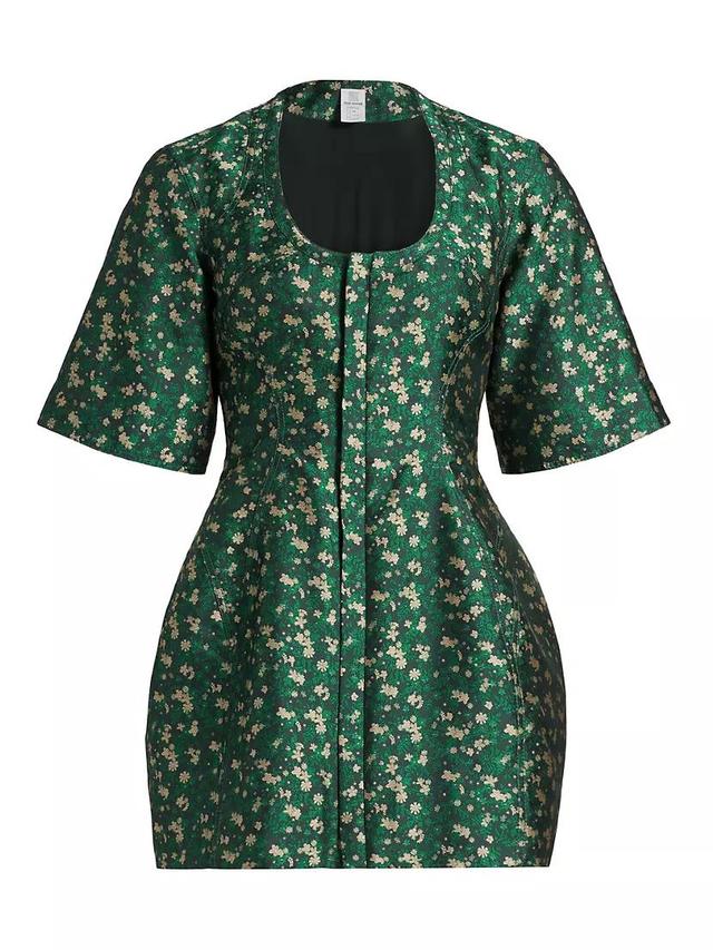 Floral U-Turn Minidress Product Image