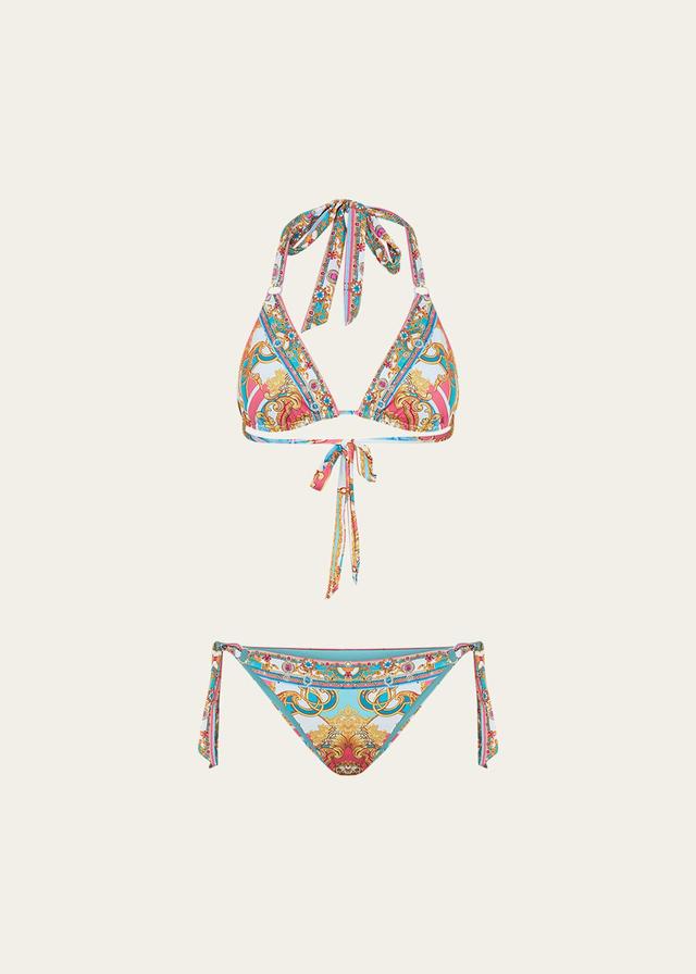 Camilla Sail Away with Me Print B- & C-Cup Two-Piece Swimsuit Product Image