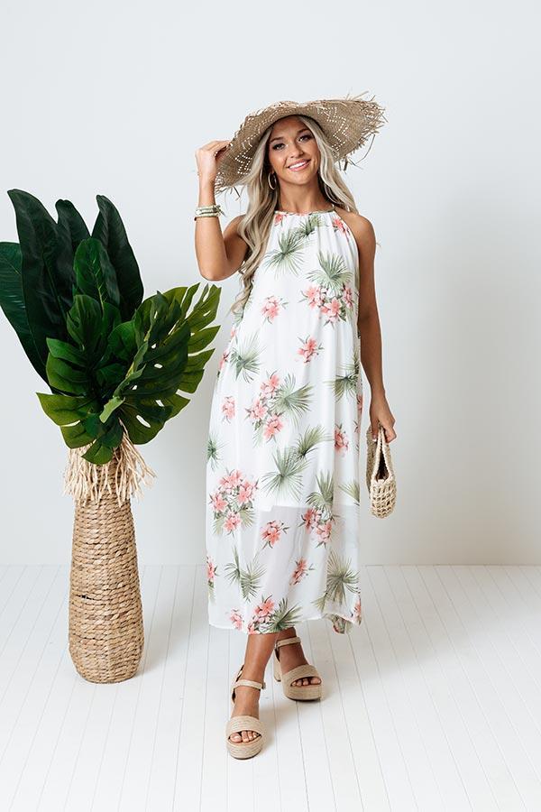 Parisian Countryside Floral Maxi Dress Product Image