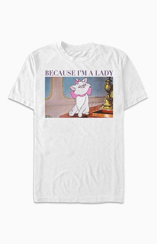 Women's I'm A Lady Aristocats T-Shirt Product Image